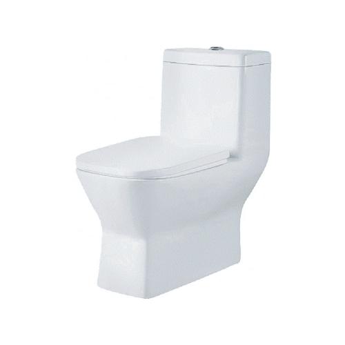 One Piece Closet(Syphonic)  Dual Flush Fittings And Soft Closing Seat Cover