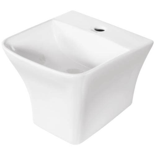 One Piece Semi Pedestal ( White / Ivory )