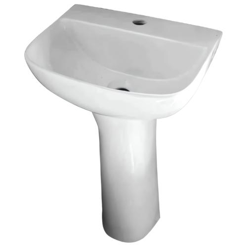 GS-5456 Basin And Pedestal Complete Set ( White )