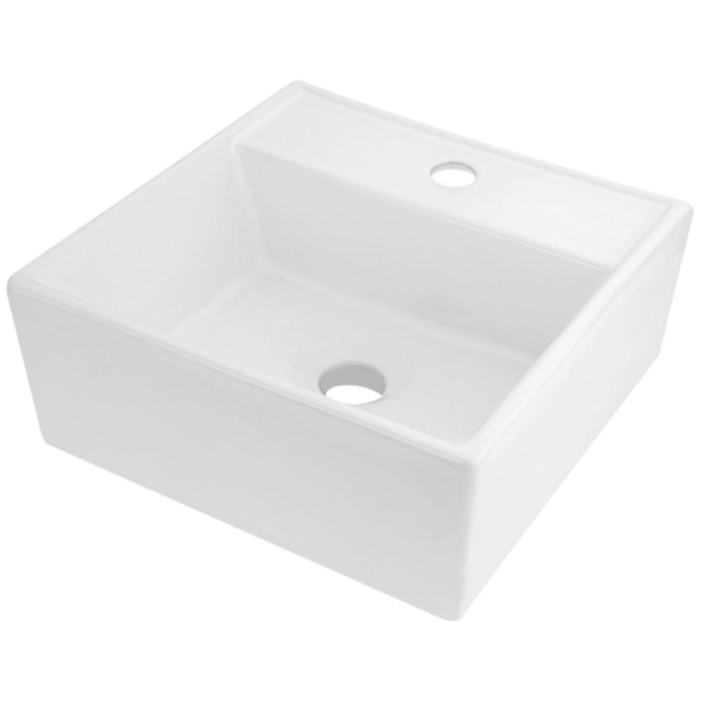 Counter Top Basin ( White / Ivory )