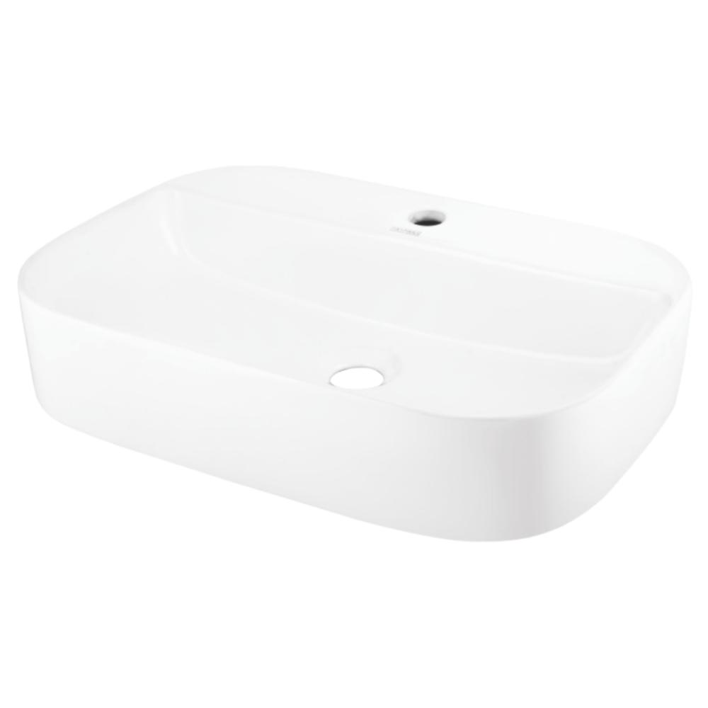 White Counter Top/Wall Hung Basin