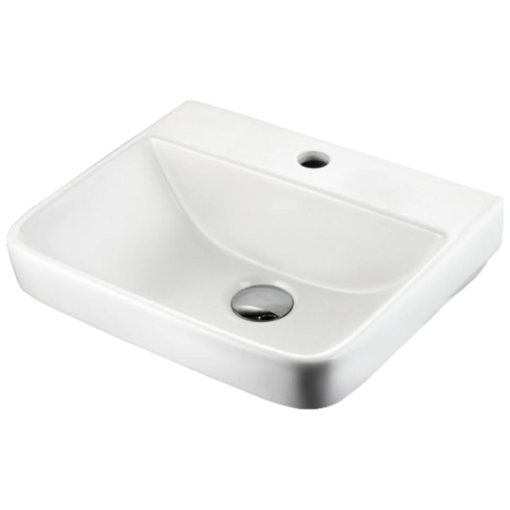 Counter Top Wash Basin ( White )