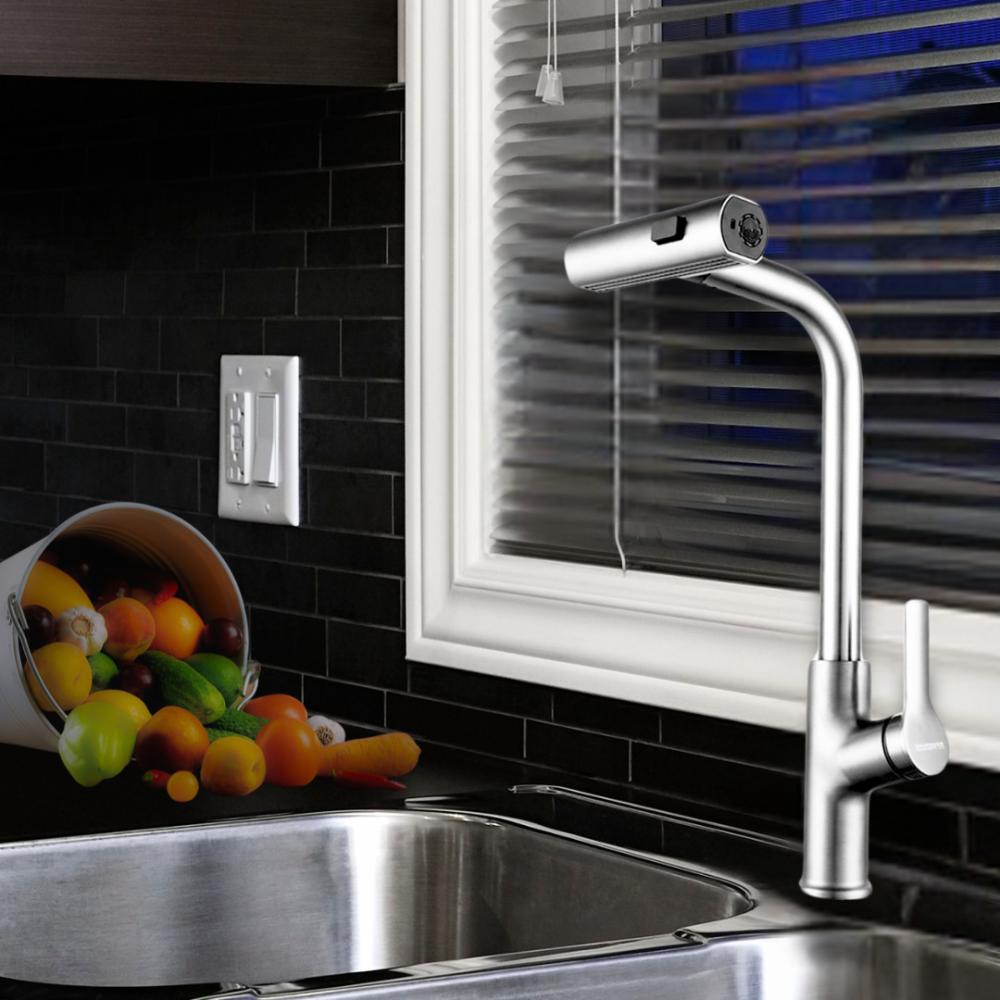 Single lever mixer for Kitchen Sink ( Chrome )