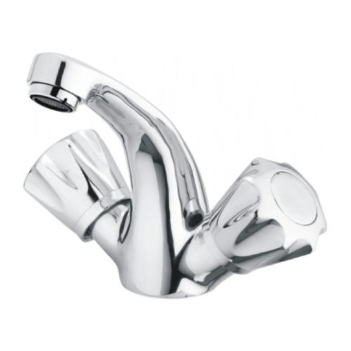 Centre Hole Basin Mixer Chrome