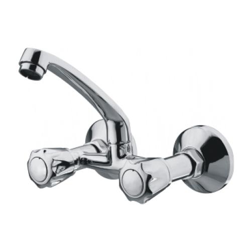 Sink Mixer With Swinging Spout Chrome