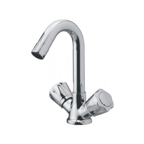 Centre Hole Basin Mixer Chrome