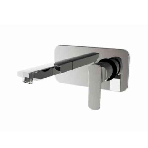 Single Lever Basin Mixer Wall Mounted Chrome