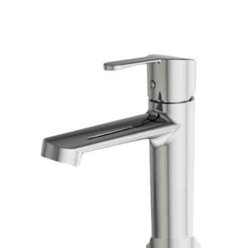 Single Lever Basin Mixer with 450mm Long SS Braide Chrome