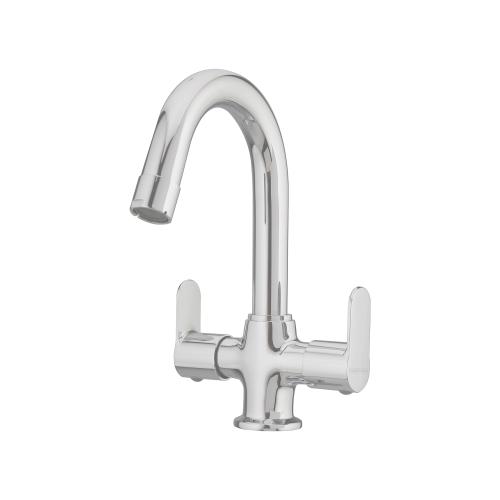 Centre Hole Basin Mixer Chrome