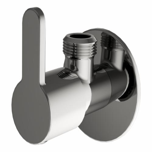 Universal Angle Valve without Flange Chrome