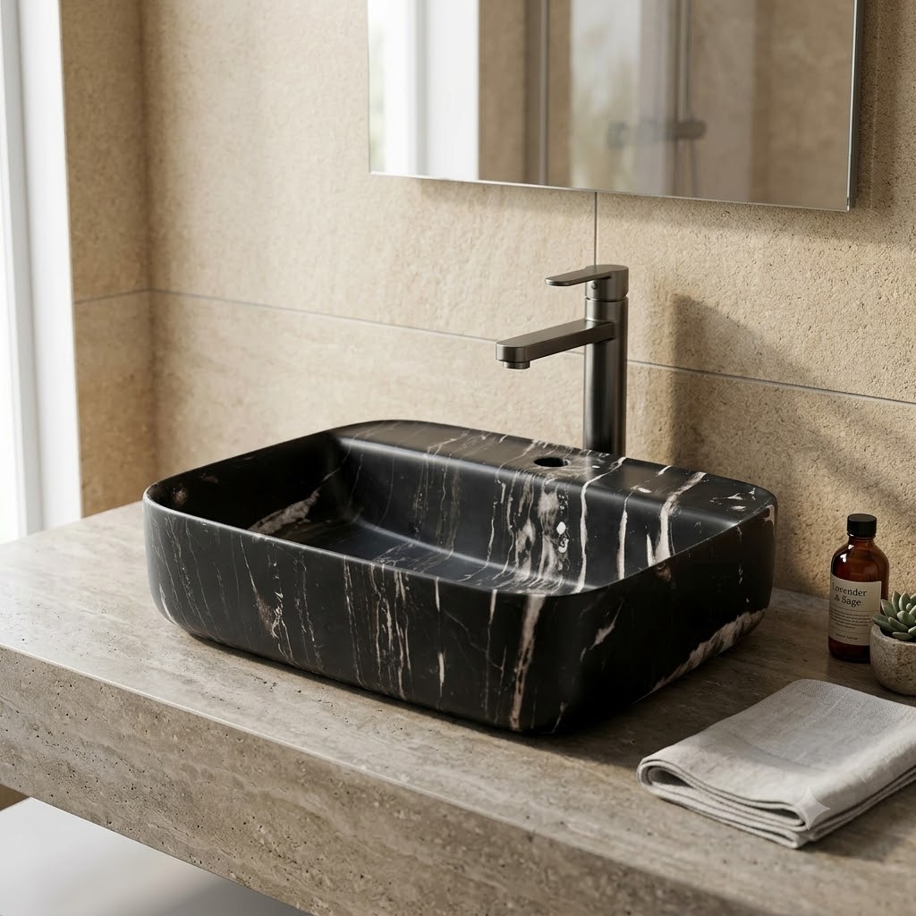 1496 M1 Matt Counter Top Wash Basin