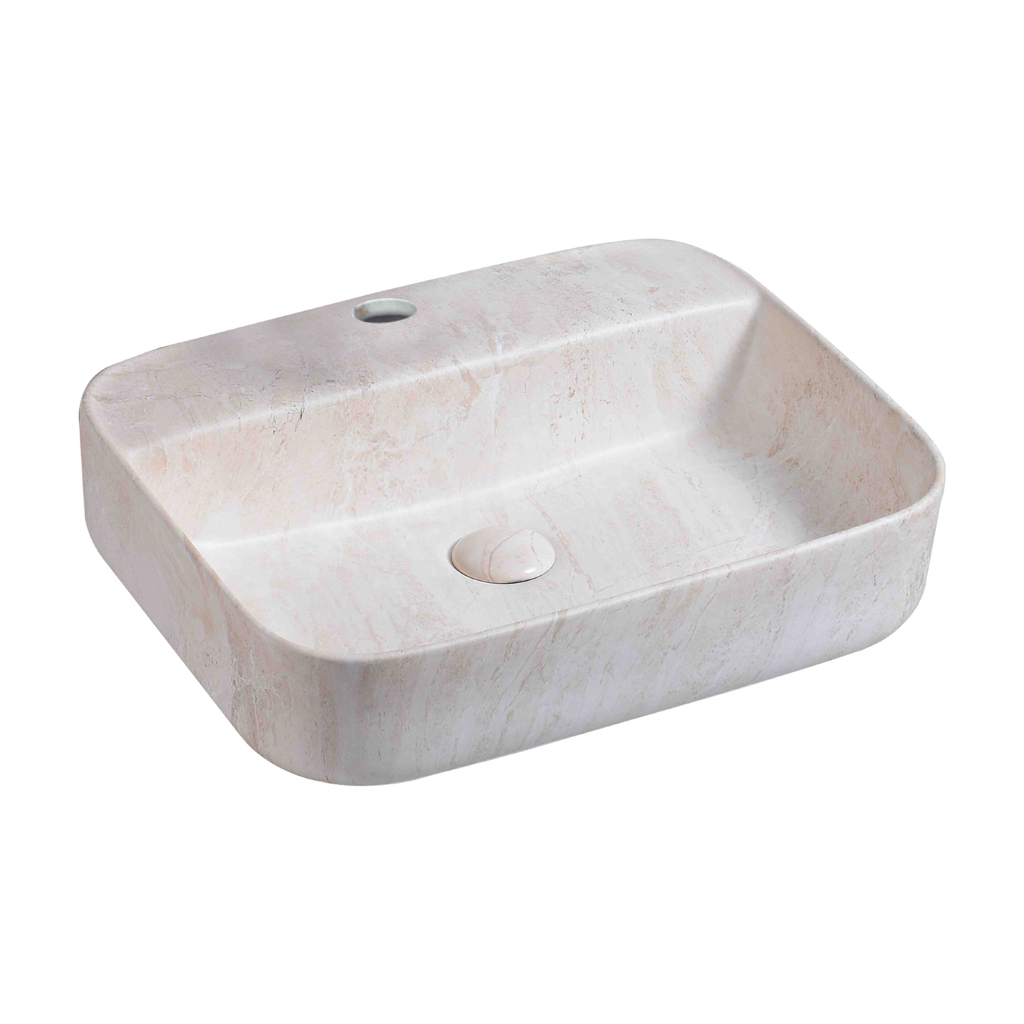 Grafdoer 1496 M3 Matt Counter Top Wash Basin – Elegant marble basin top for modern bathrooms