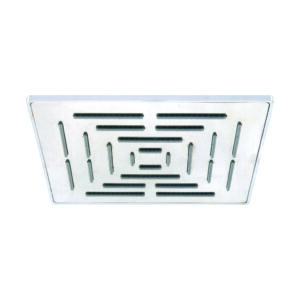 Square 8x8 rain shower head with modern design
