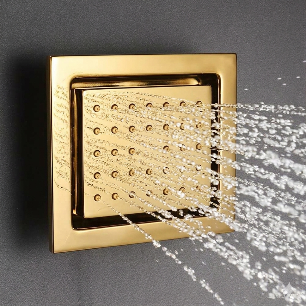 AT 3011 G - Aqua Tile Square Body Shower