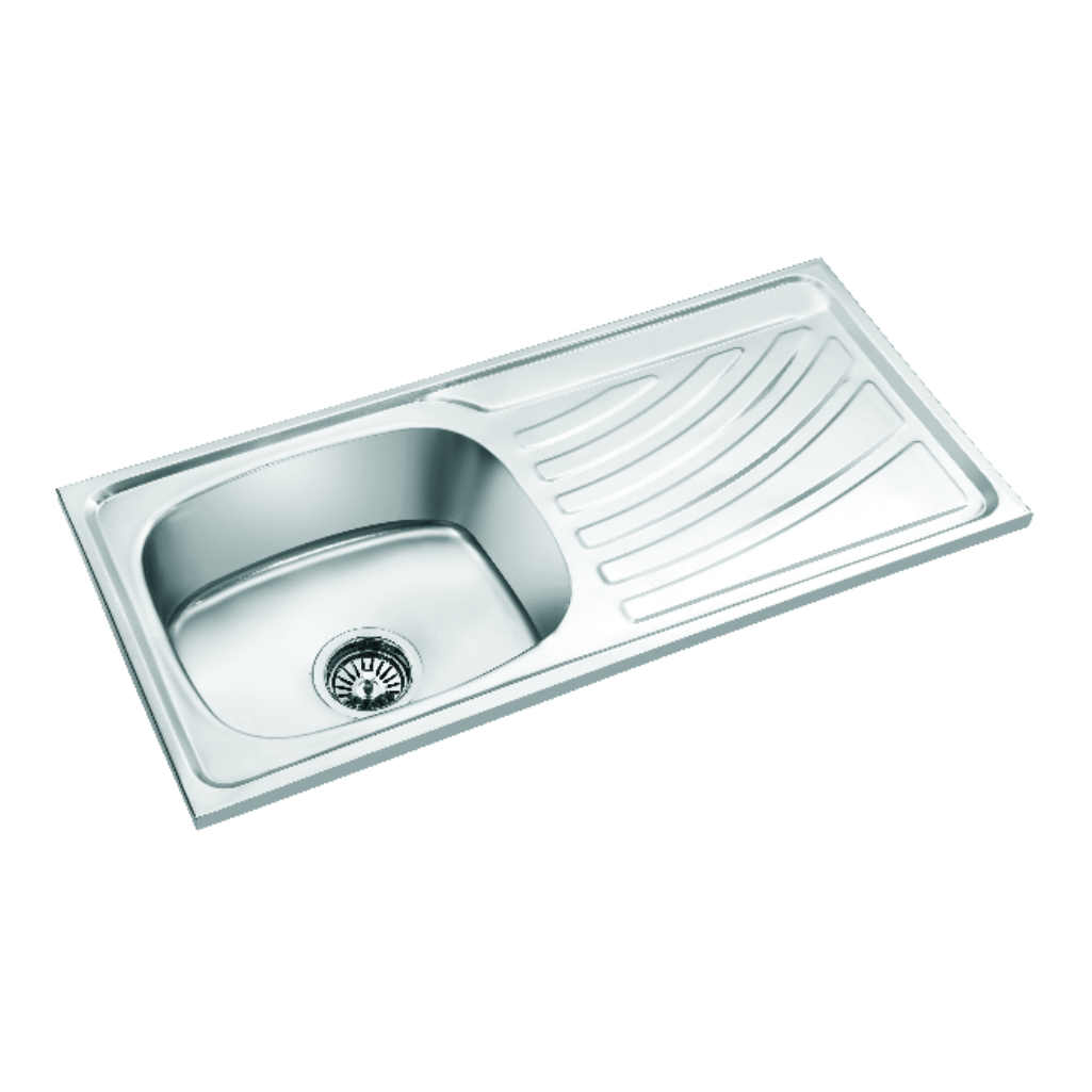Kitchen sink Budget Sink BDR 37188 by Grafdoer, durable and spacious with modern design