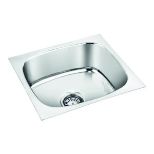 Modern modular corner kitchen sink BSB 18167 by Grafdoer