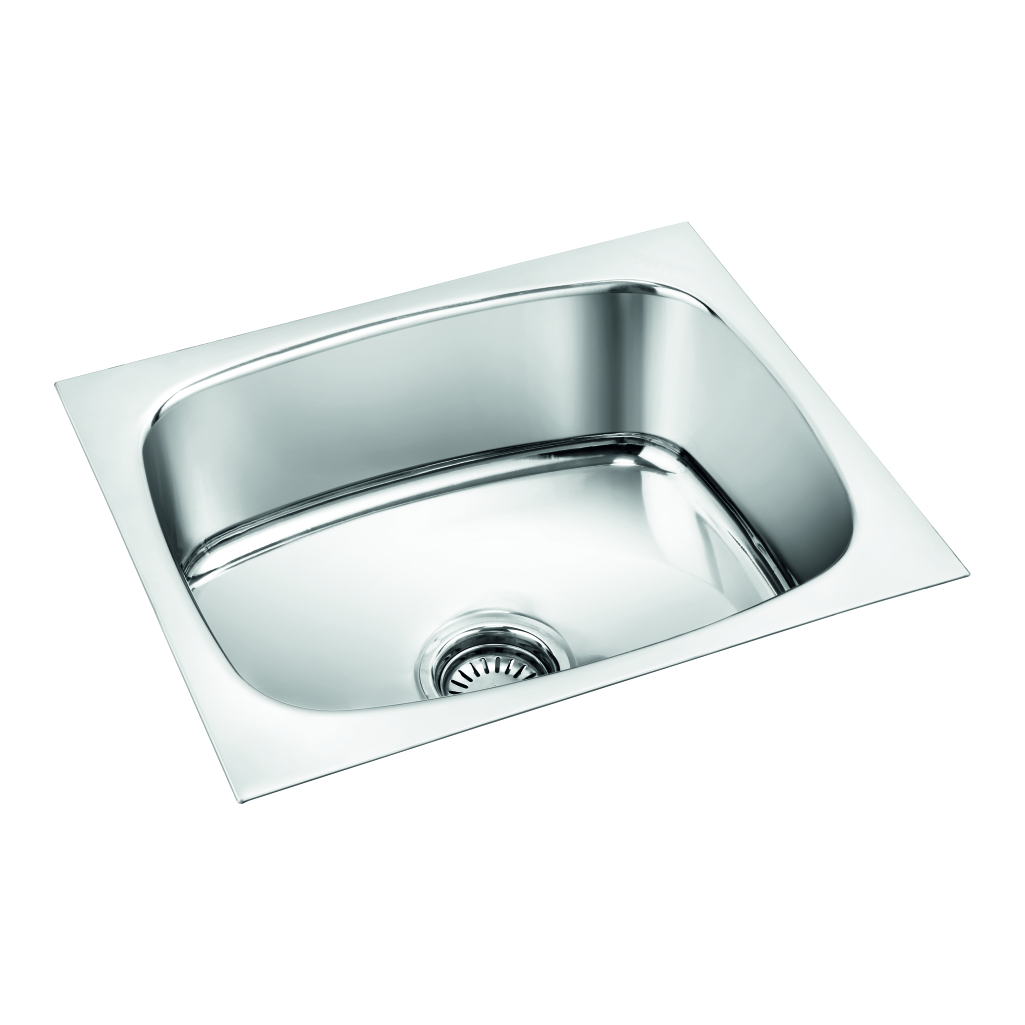 Modern stainless steel kitchen sink BSB 21188 by Grafdoer with durable steel design
