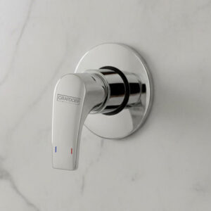 High Flow Single Lever Concealed Mixer exposed
