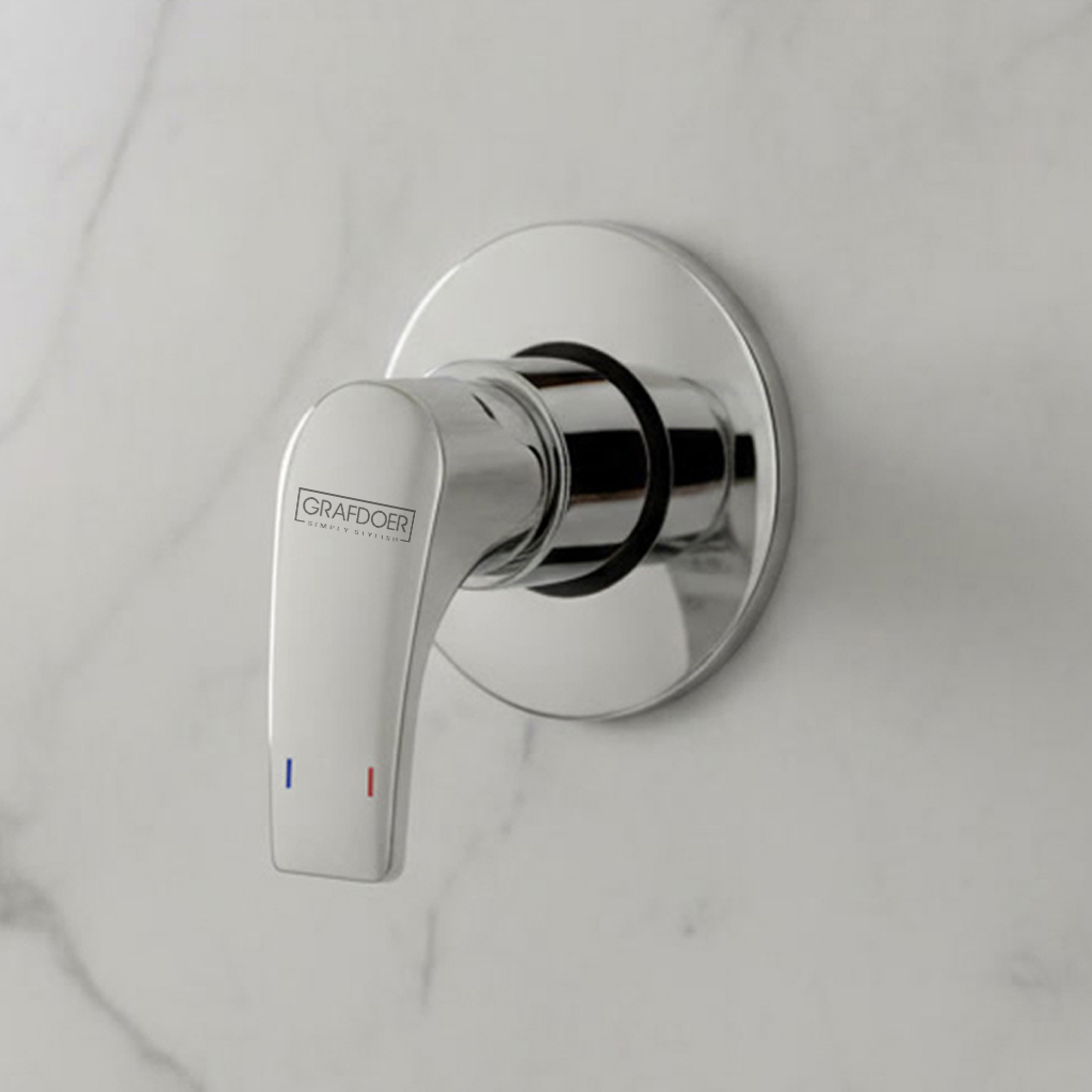 High Flow Single Lever Concealed Mixer exposed