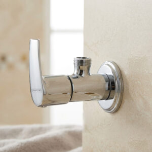 Angle Cock with Wall Flange