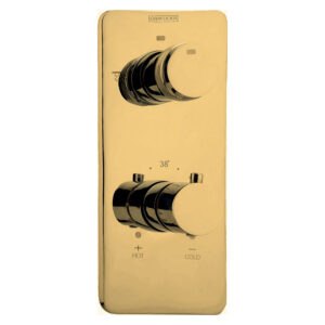Thermostatic Mixer & Diverter DCB 122THK G by Grafdoer for safe, precise, and luxurious shower control