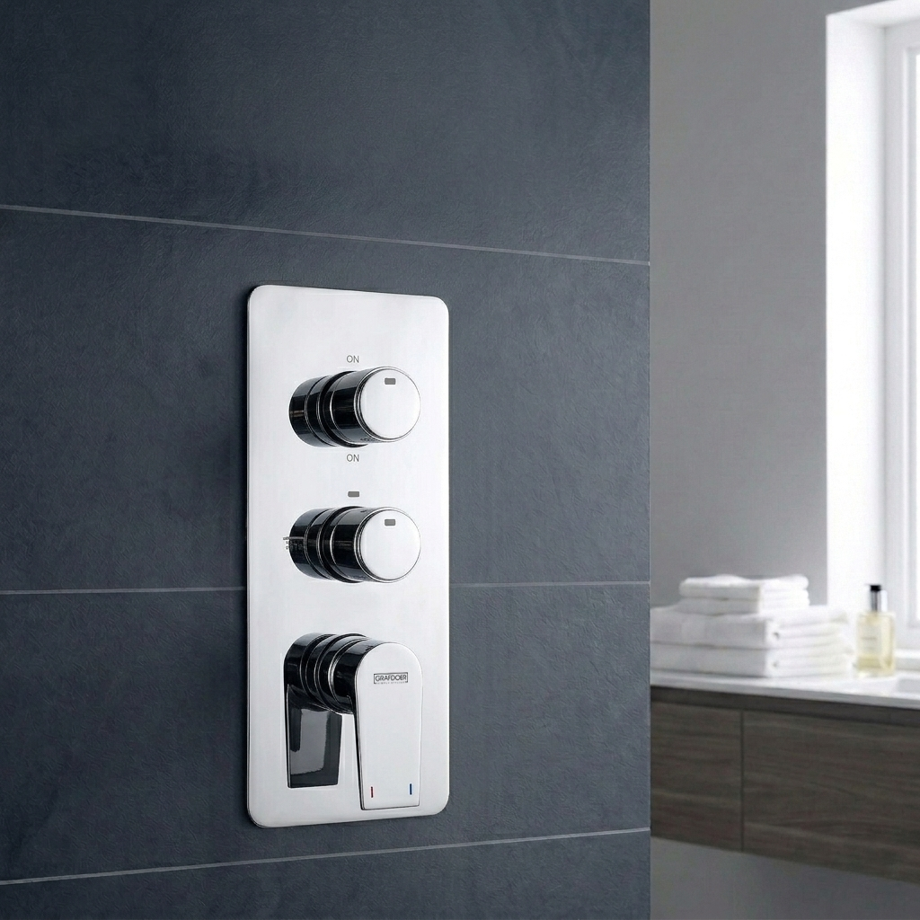 Single Lever Concealed Mixer & Diverter