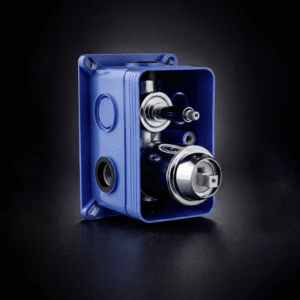 concealed body for high flow single lever mixer & diverter without exposed parts (2 INLET & 2 OUTLET)