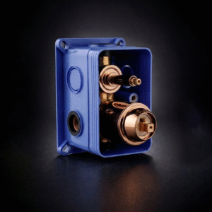 concealed body for high flow single lever mixer & diverter without exposed parts (2 INLET & 2 OUTLET)