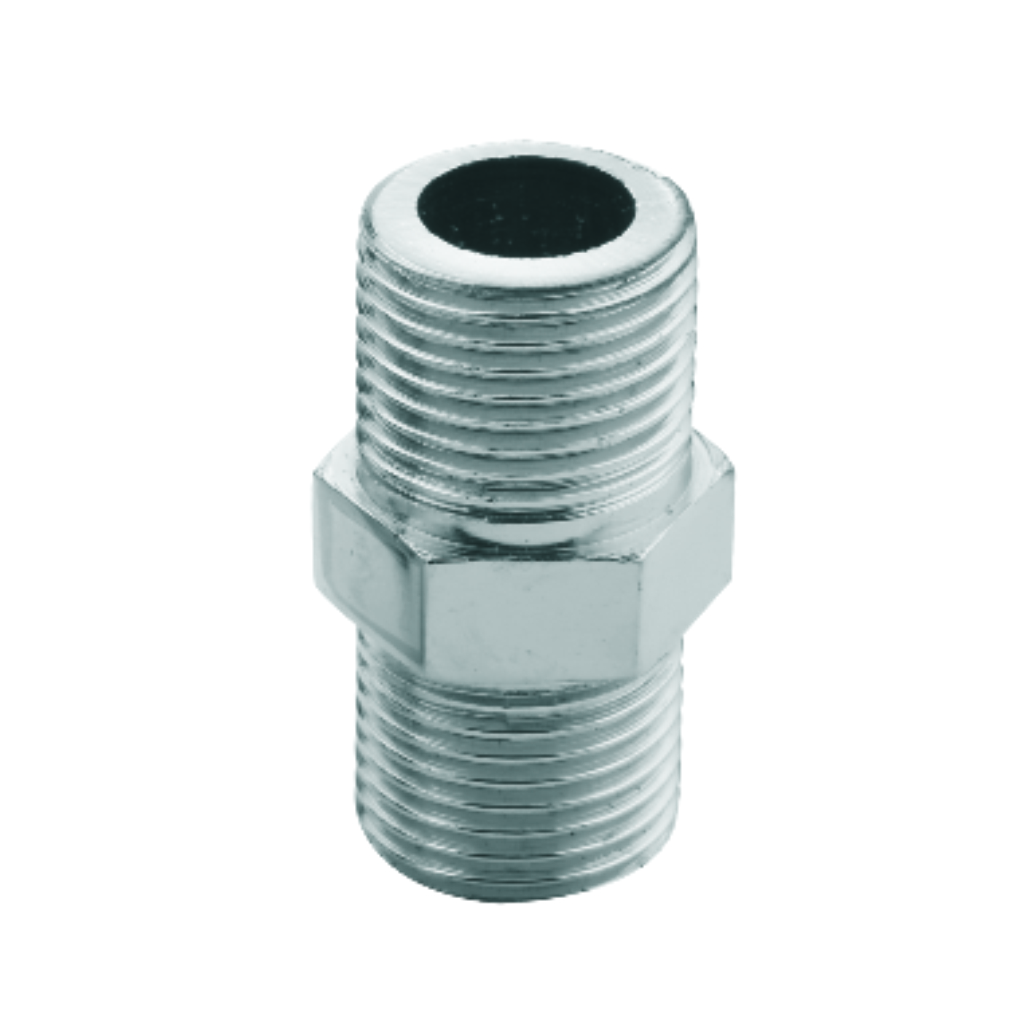 Hex Nipple ½" x ½"