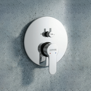Single Lever Concealed Mixer & Diverter Three Inlet