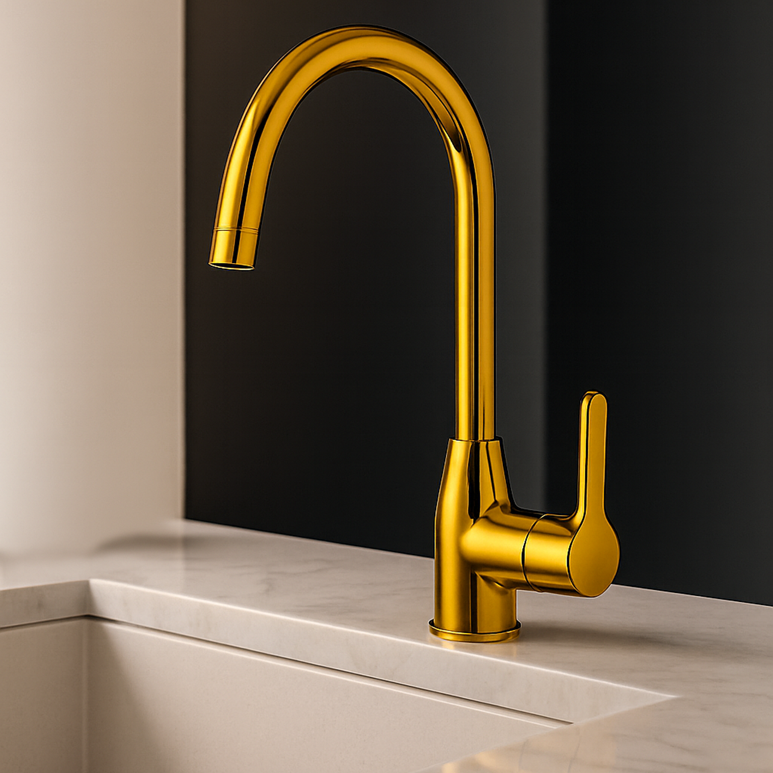 Single Lever Mixer for Kitchen Sink - FC 7164 G