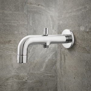 Wall Spout with Tip-Ton for Hand Shower
