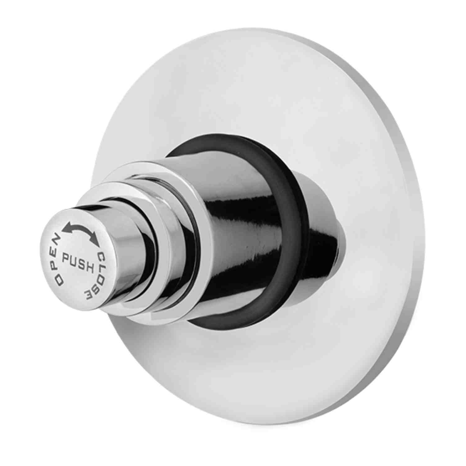 Grafdoer FV 32102 dual flush valve for urinal and toilet with modern chrome finish