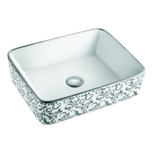 French Collection GA-1404 PS Counter Top Wash Basin by Grafdoer, sleek modern design for bathrooms