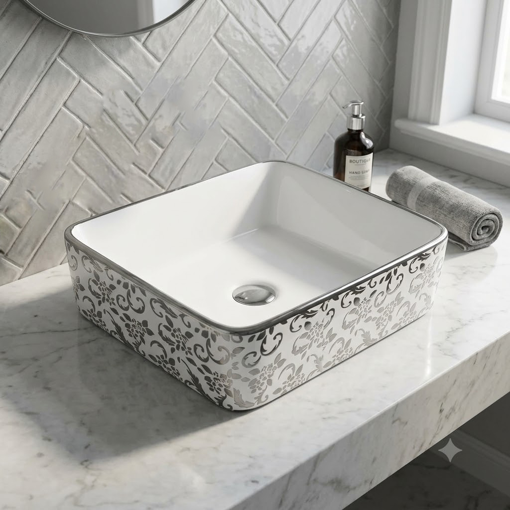GA-1404 PS Counter Top Wash Basin