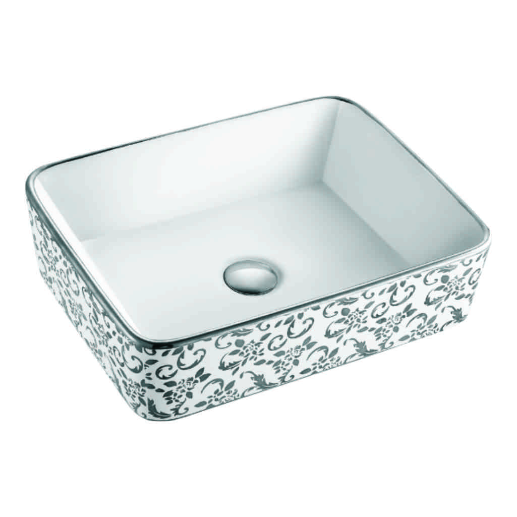 French Collection GA-1404 PS Counter Top Wash Basin by Grafdoer, sleek modern design for bathrooms