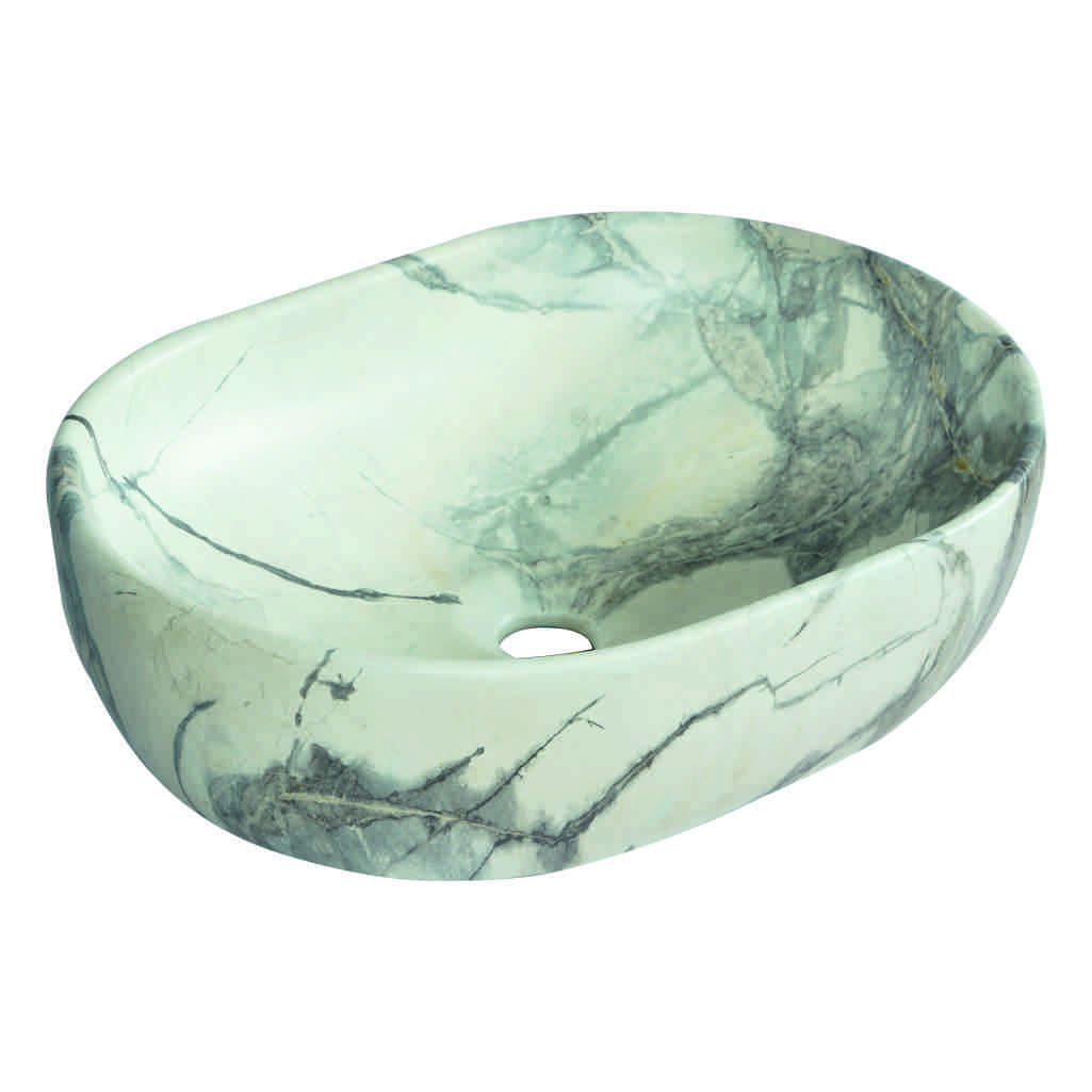 Grafdoer 1416 M2 Matt Marble Wash Basin – Elegant counter top marble wash basin design for modern bathrooms.