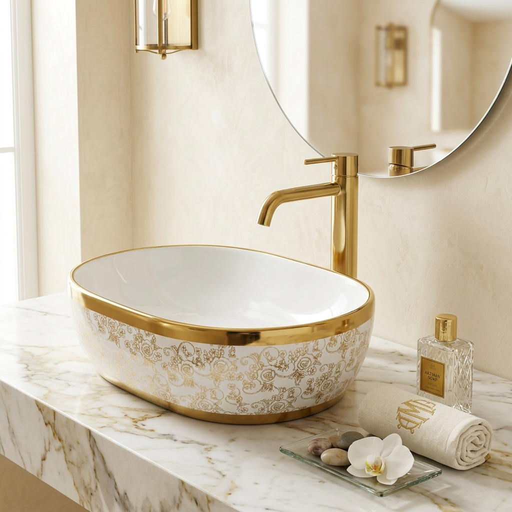 GA-1416 PG Counter Top Wash Basin