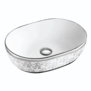French Collection GA-1416 PS Counter Top Wash Basin by Grafdoer – sleek white basin with modern design for bathroom countertop