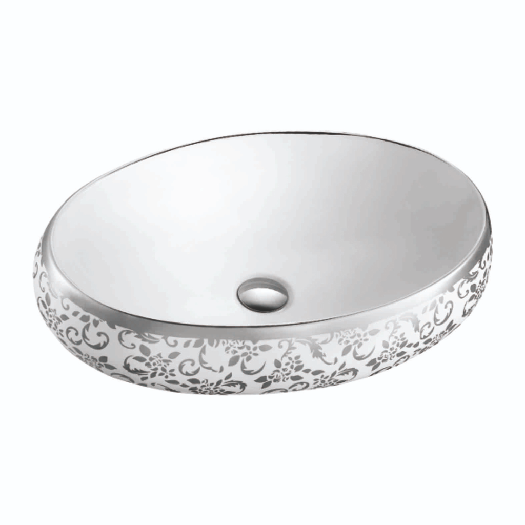 French Collection GA-1458 PS Counter Top Wash Basin by Grafdoer, sleek modern design, durable countertop bathroom basin.