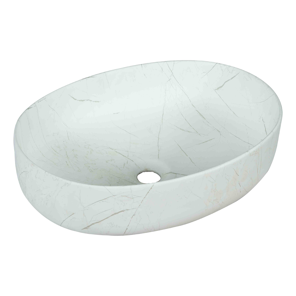Grafdoer 1465 M4 premium marble basin with elegant polished surface in modern bathroom setup