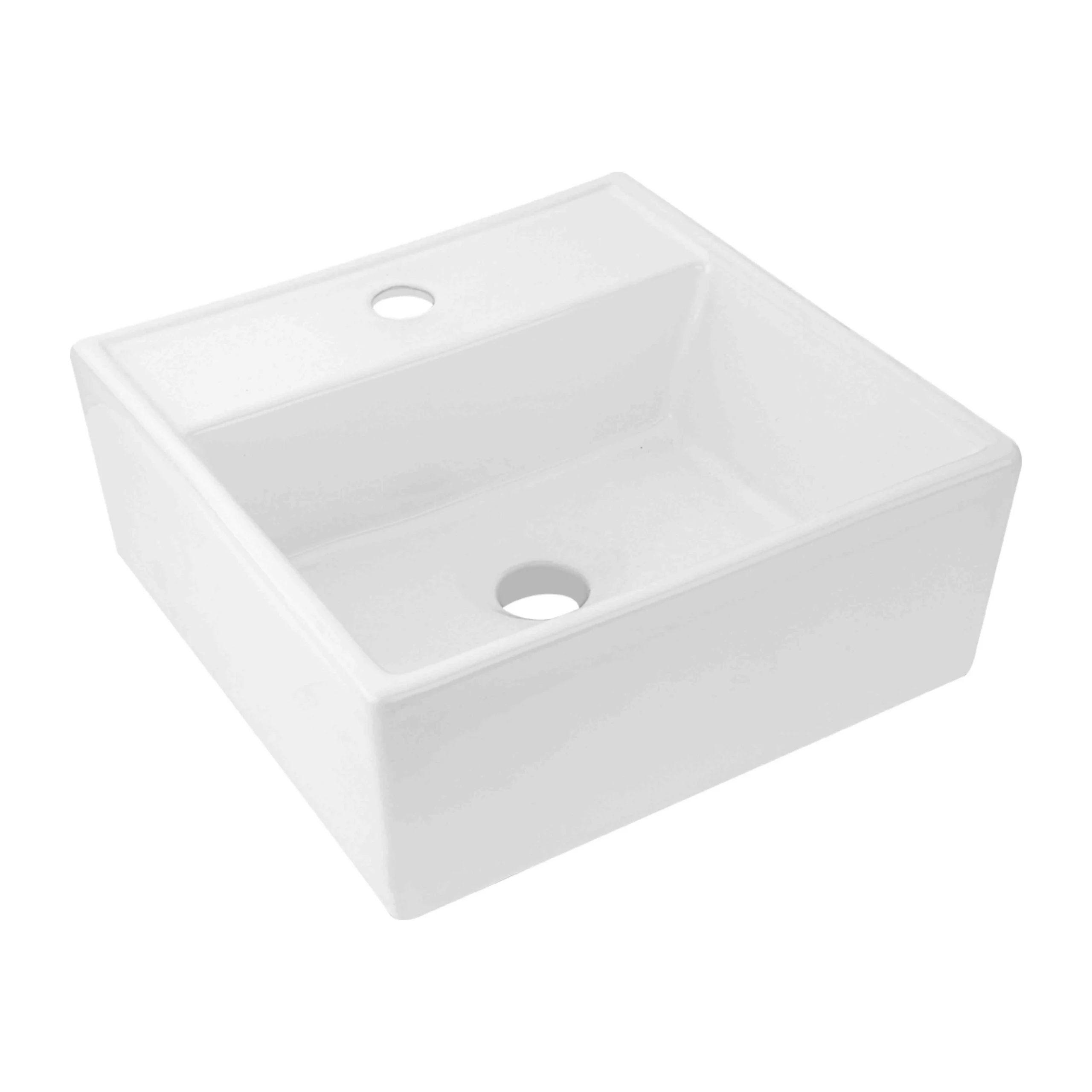Italian Collection GA-1467 Counter Top Wash Basin in modern bathroom setting