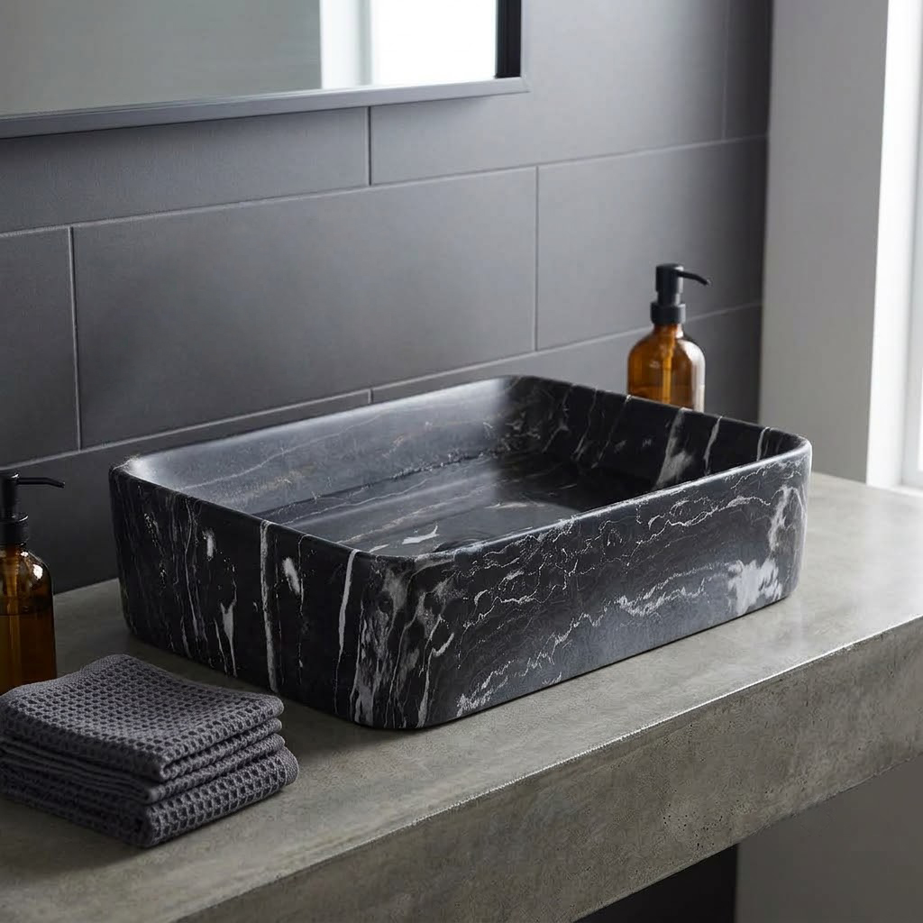 1474 M1 Matt Counter Top Wash Basin