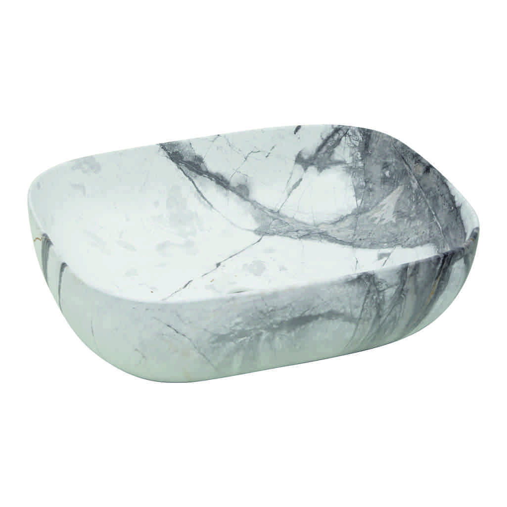 Grafdoer 1610 M2 marble counter top wash basin in modern bathroom setup