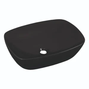 Grafdoer Italian Collection GA-1620 MB Counter Top Wash Basin – sleek white bathroom sink with modern design