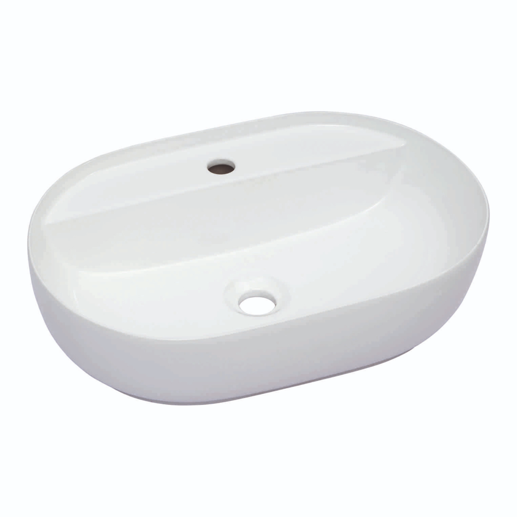 Grafdoer GA-1624 Counter Top Wash Basin – sleek white Italian design for modern bathrooms