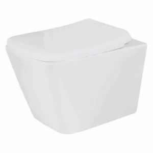 GS-1216 rimless wall hung closet – bathroom wall commode front view