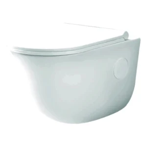 GS-1220 UF modern wall hung toilet by Grafdoer – sleek white wall hung sanitary ware for contemporary bathrooms