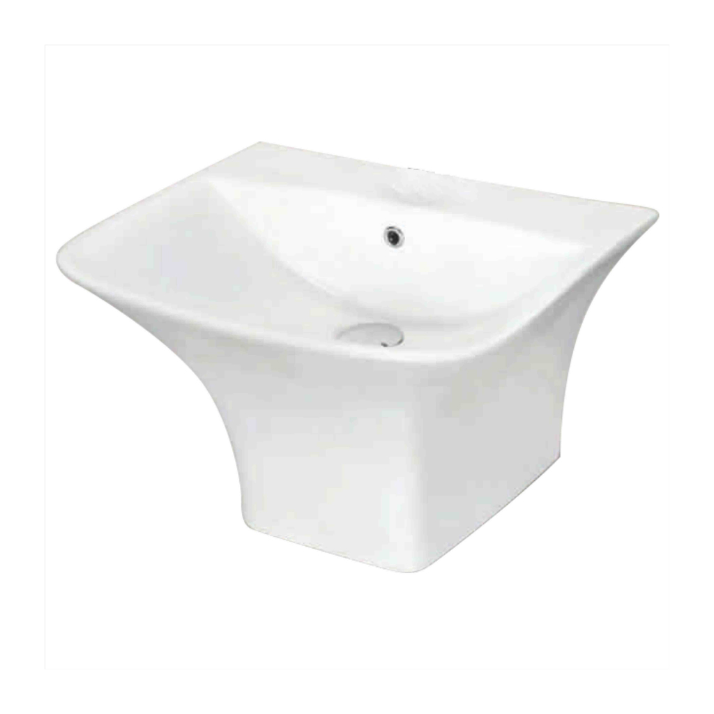 One Piece Semi Pedestal