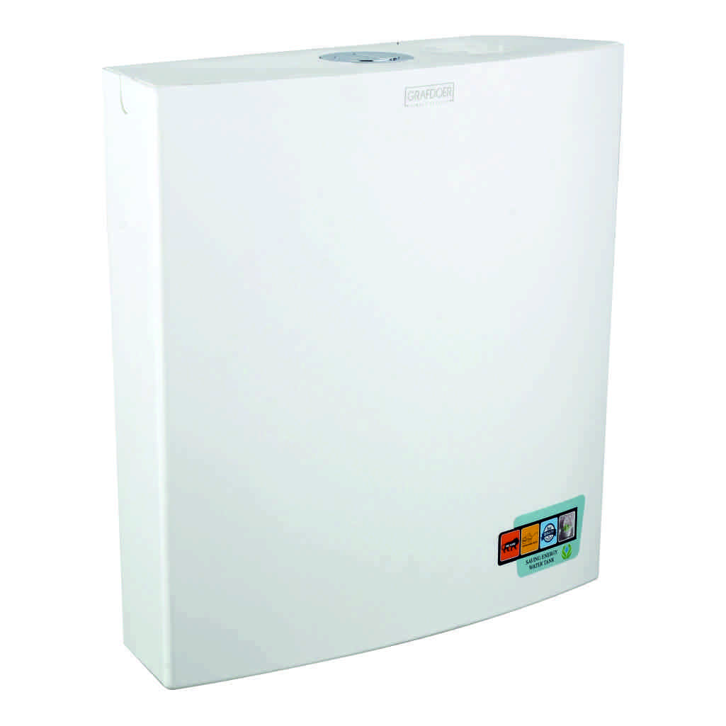 GS-5168 Slim Single Flush with Centre Push Button